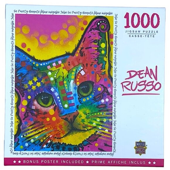 Jigsaw Puzzle Cat Theme 1000 Pieces by Masterpieces NEW Sealed 19.25" x 26.75" - Picture 6 of 16